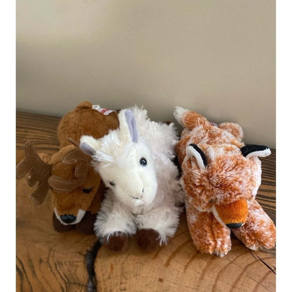Aurora Plush 8" Bundle - Deer Alpaca Fox
